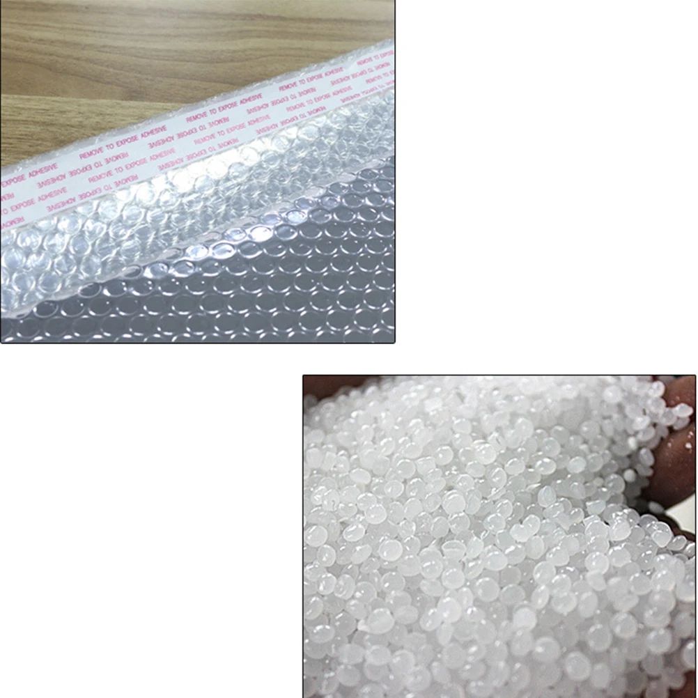 

50 Pcs Aluminum Film Bubble Bag Wrap Packaging Shipping Bags Waterproof Logistic Express Clothing