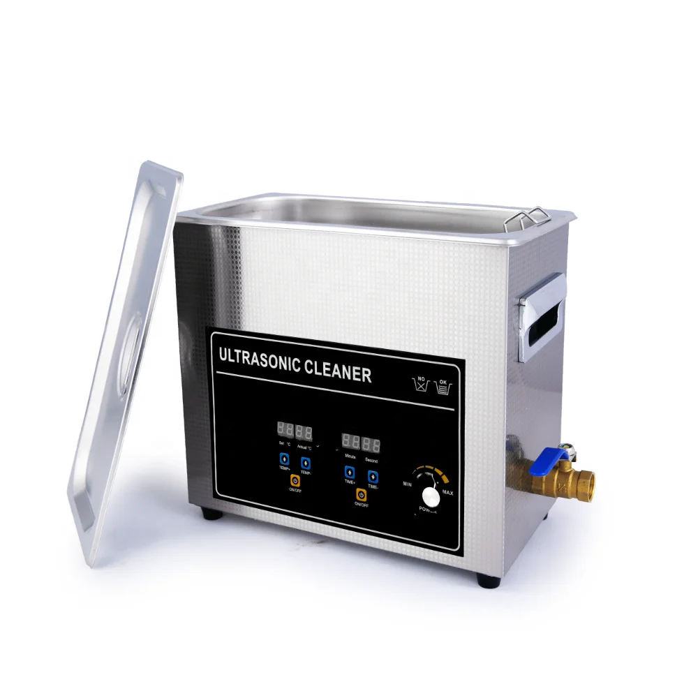 6.5L Ultrasonic Power 0~180W Adjustable Print Head Ultrasonic Cleaning Machine Cleaners
