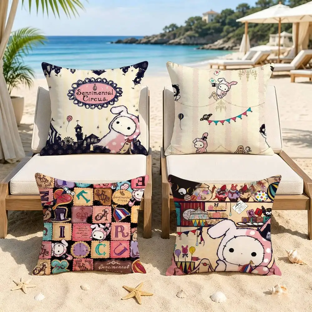 Cute Cartoon S-Sentimental C-Circus   pillow cover sofa cushion cover home room decoration children gift