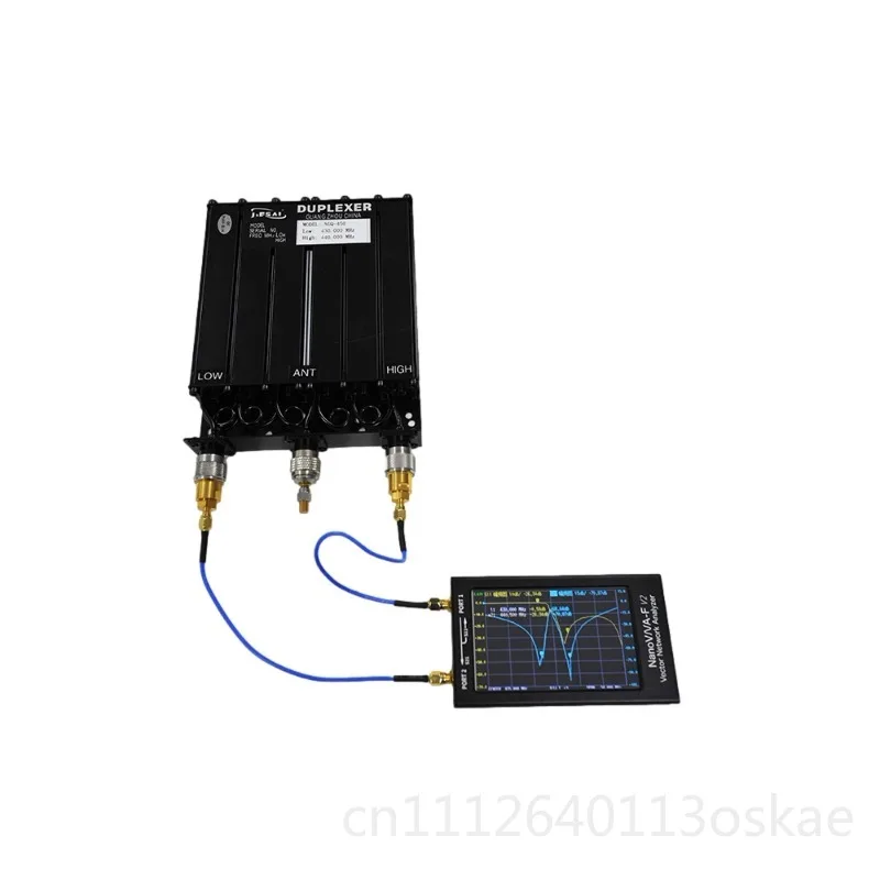 NanoVNA-V2 F 50K-3G Vector Network Analyzer with 4.3 Inch Display for HF VHF UHF Antenna Analysis