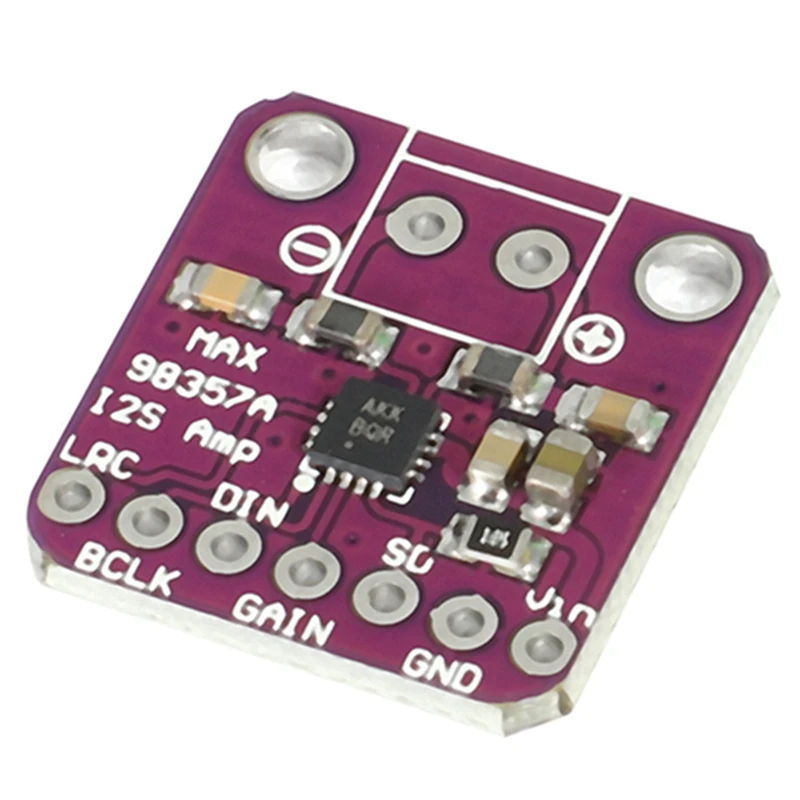 New-6X Max98357 I2S 3W amplificador Clase D interfaz de ruptura módulo decodificador Dac placa de Audio sin filtro para Raspberry Pi Esp32