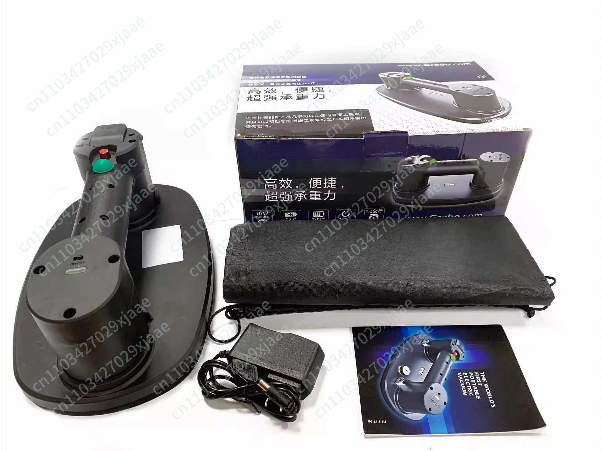 Electric suction cup spreader 、gass curtain wall tile plate vacuum handheld