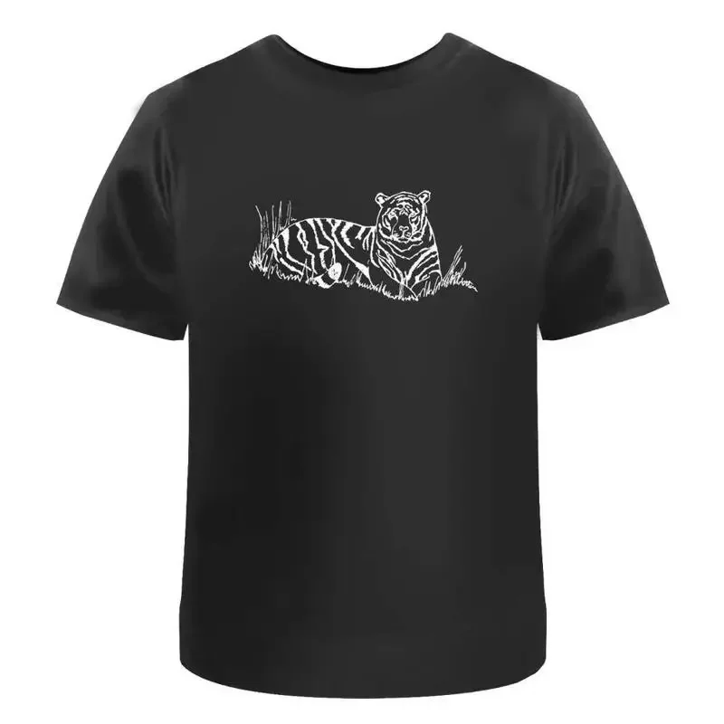 Resting Tiger' Cotton T Shirt Ta005751