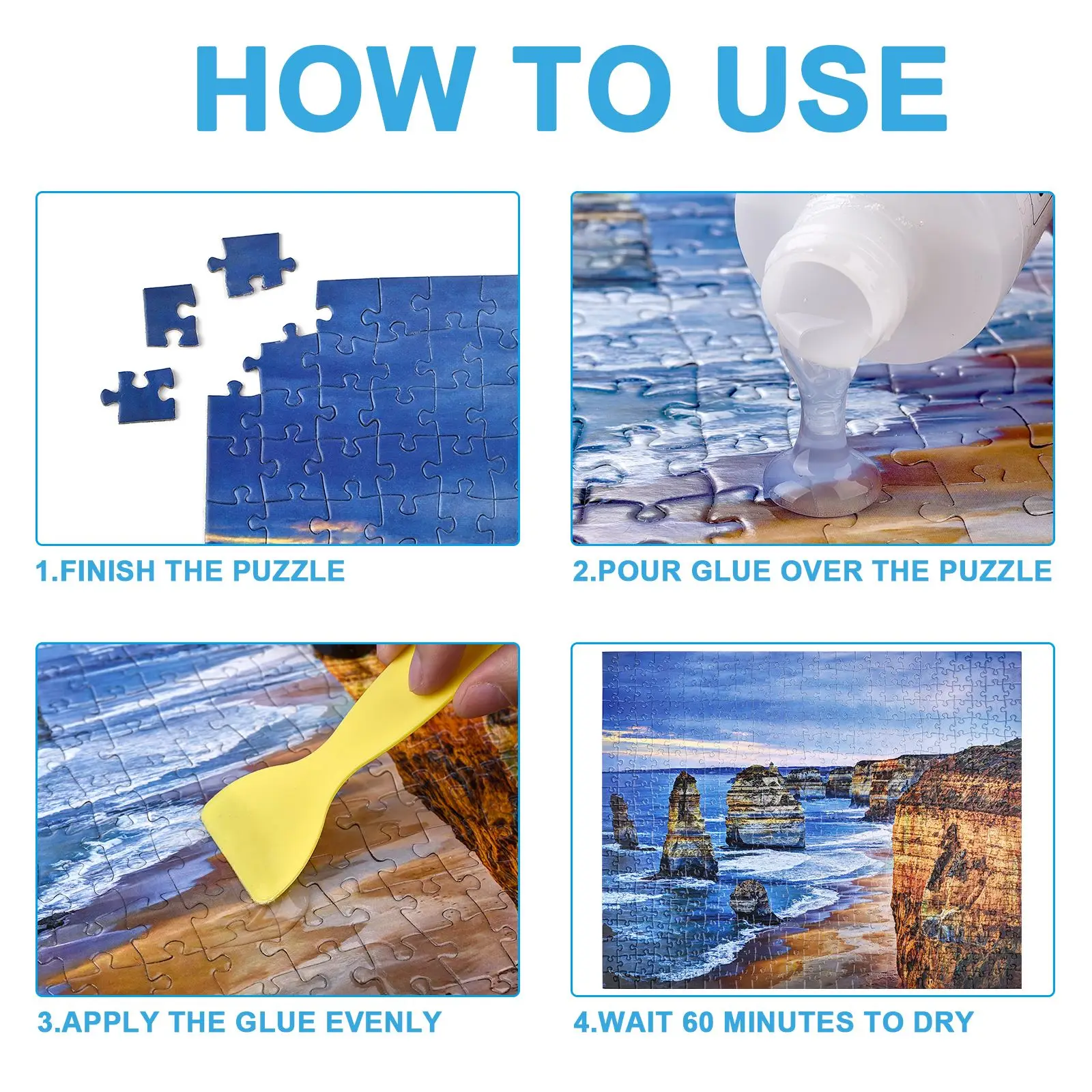 25/60/120ML Diamond Painting Sealer 5D Diamond Painting Art Glue Permanent Hold & Shine Effect Sealer Diamond Painting Puzzle