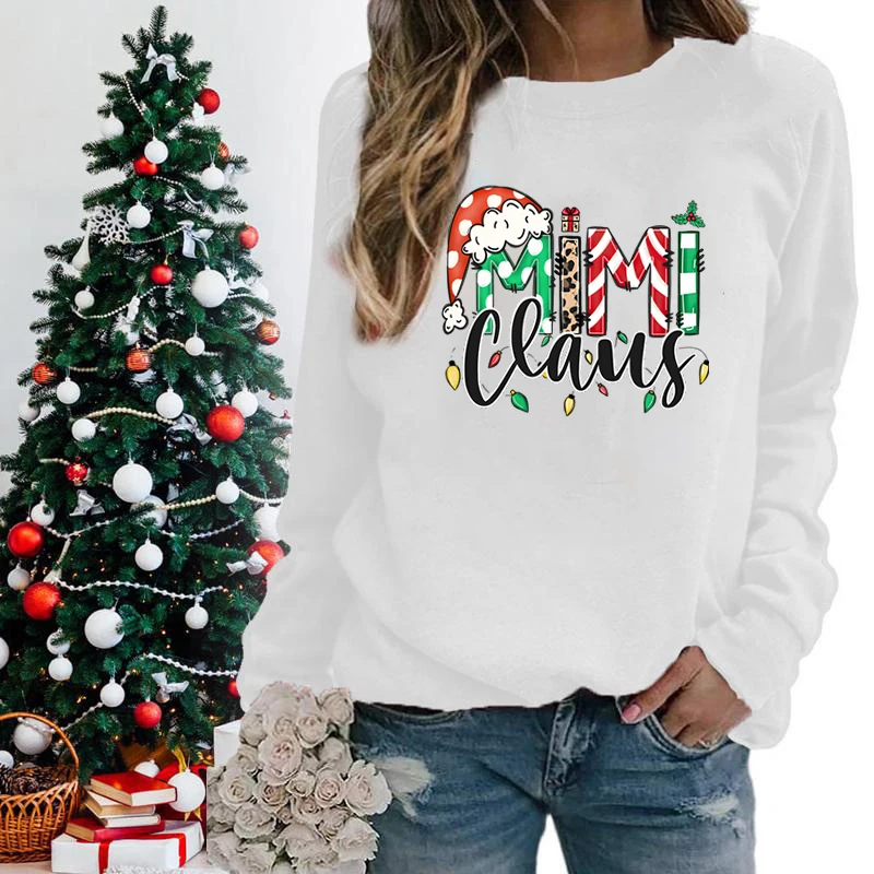 

Mimi Claus Sweatshirt, Grandma Christmas Sweatshirt, Grandma Sweatshirt, Gift For Grandma, New Mimi Christmas Sweatshirts