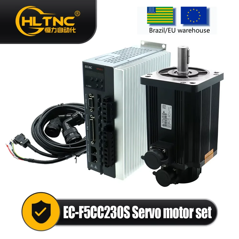 محرك سيرفو لجهاز التوجيه ، محرك أحادي الطور أو ثلاثي الطور ، كبلات RS485 ، 3 م ، كيلو وات ، 1500PPR ، 15Nm ، AC V ، AC V ، 130 sg-m15015 #1