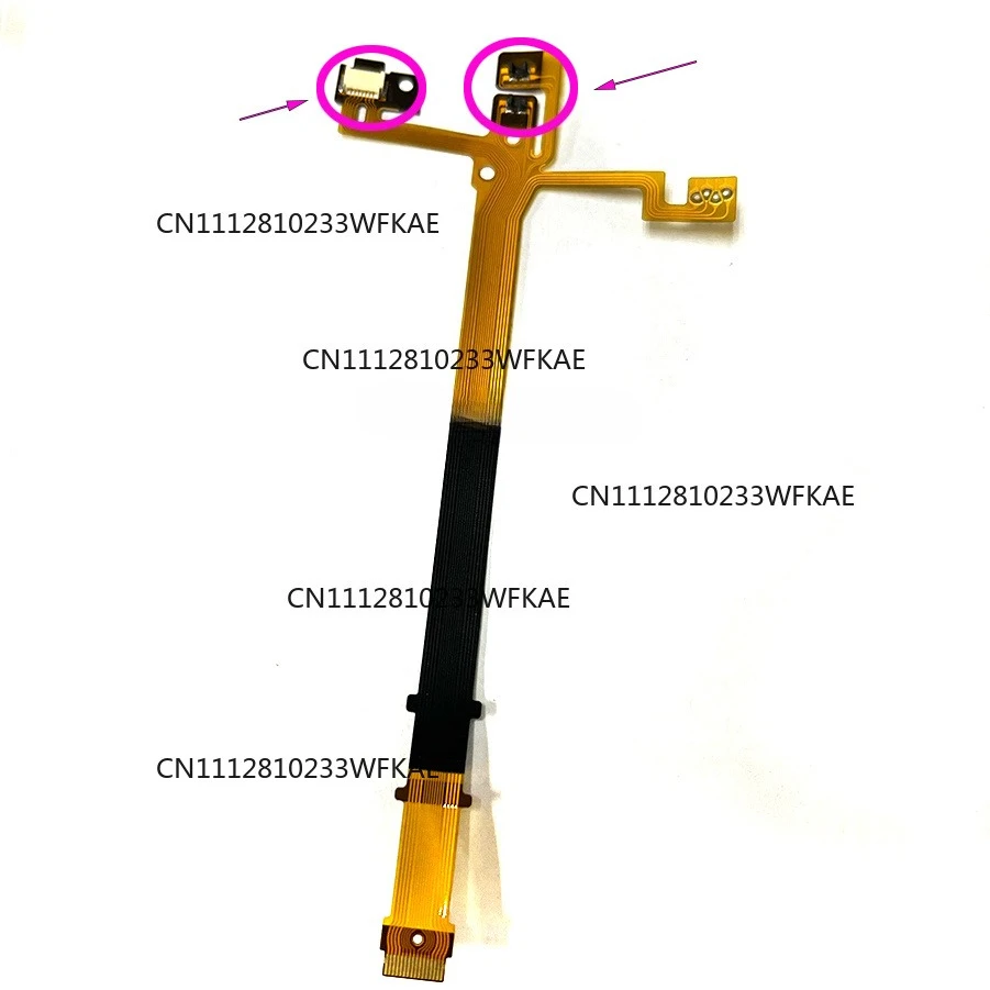 NEW Lens Focus Motor Flex Cable For Canon EF 24-105mm 24-105 MM F/3.5-5.6 IS STM Repair Part With Socket With Sensor