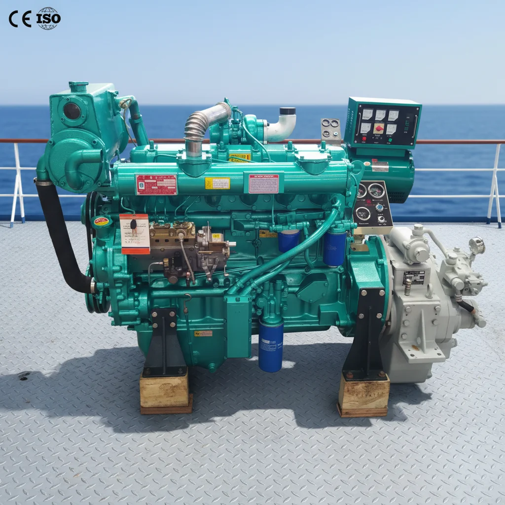 Marine Generator Inboard Outboard Boat Use With Gearbox Waterproof Salt Resistant