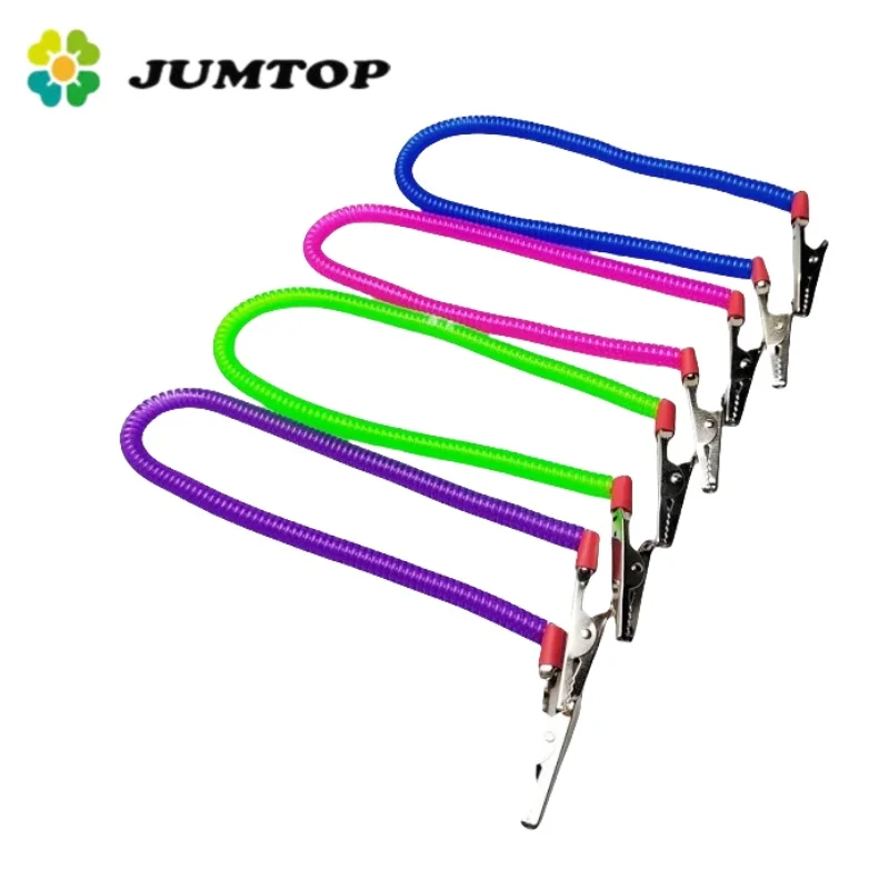 JUMTOP Dental Bibs Clip Elastic Scarf Clip/Napkin Holders/Spring Rope Dentistry Tools