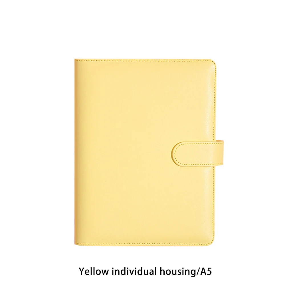 A5 PU Planner Notebook Budget Loose-leaf Envelope Diary Binder for