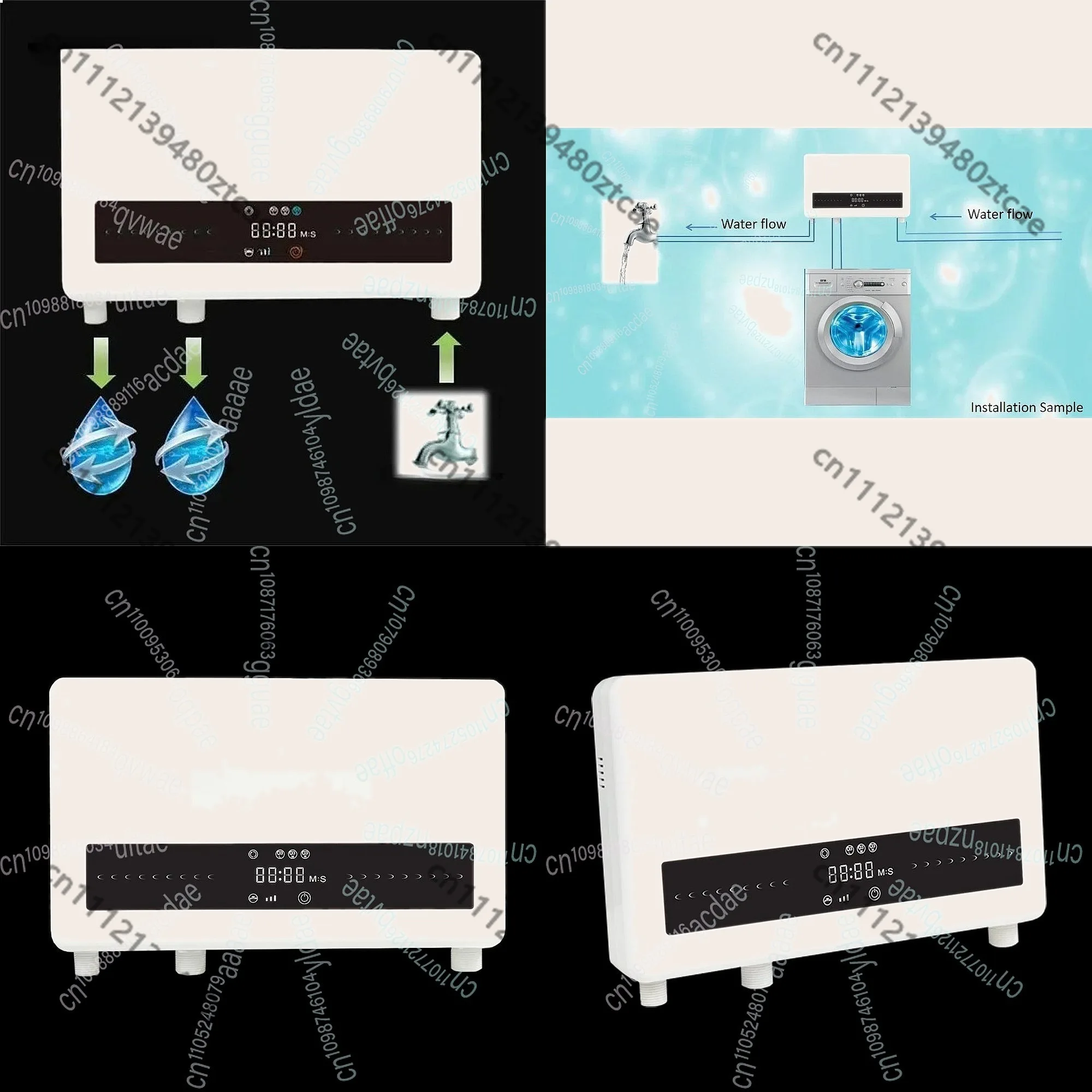 New Ozone Laundry System No/Low Detergent for Home & Commercial Use