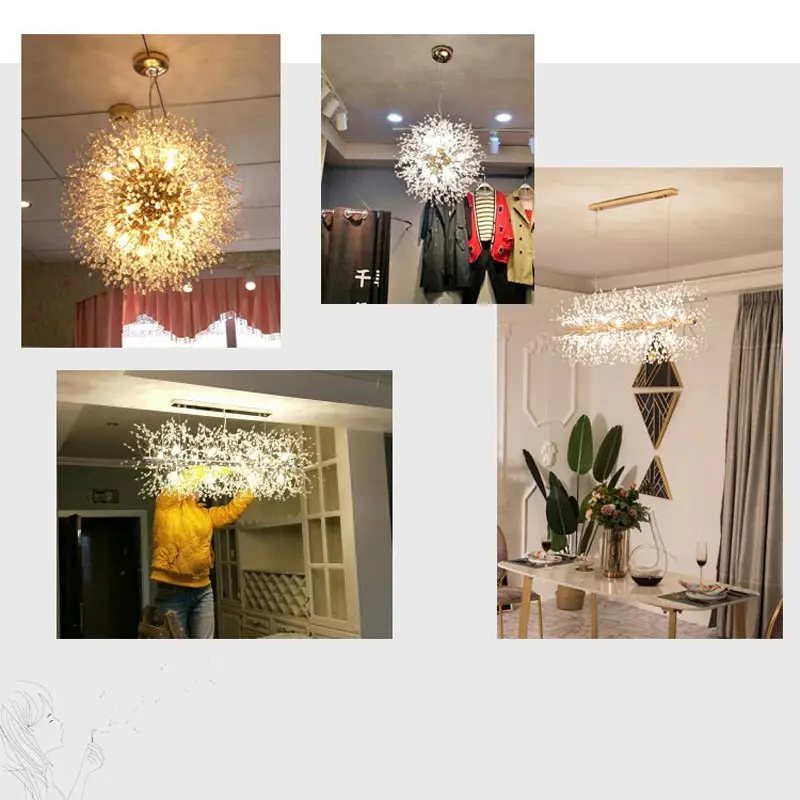 2026 معلقة قلادة أضواء المطبخ تركيبات الطعام غرفة المعيشة لوفت أباجورة الشمال نمط تعليق ديكور المنزل ضوء داخلي