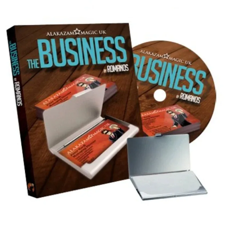 The Business (DVD And Gimmick) By Romanos And Alakazam Magic - Trick Mentalism Stage Magic Props Card Close-Up