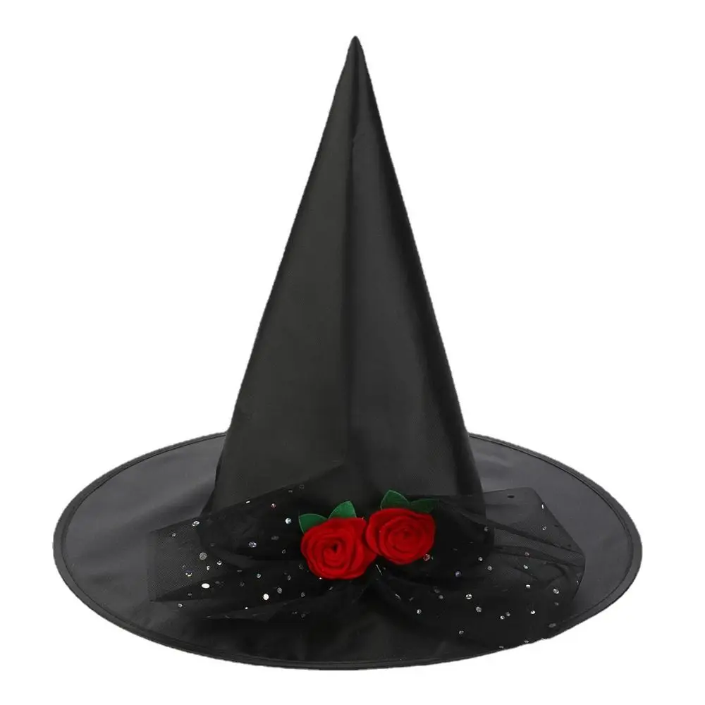 Festival Decoration Party Halloween Sorcerer Hat Portable Vintage Magic Academy Cap Cosplay Props