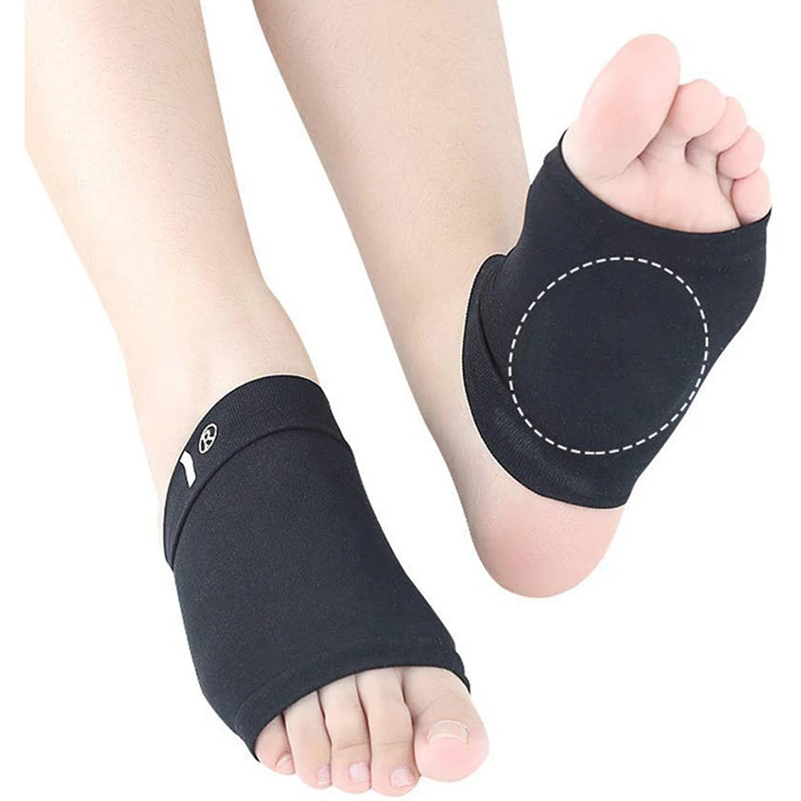 Compression Arch Support with Comfort Gel Pad,Arch Brace for Flat Feet Cushions for Women & Men, Plantar Fasciitis Sleeves Shoe