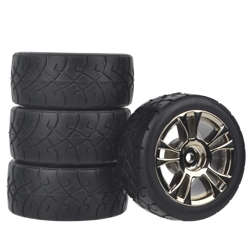 

RC Rubber Tyres/Tires with Wheels for Tamiya M-05 M-05Pro M06 M07 M-08 SW01 MB-01 T3-01M-Chassis