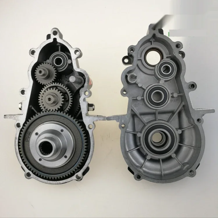 Electric Tricycle Variable Gear Differential Tooth Transmission Gear Box Box Body Afterburner Climbing  Transmission