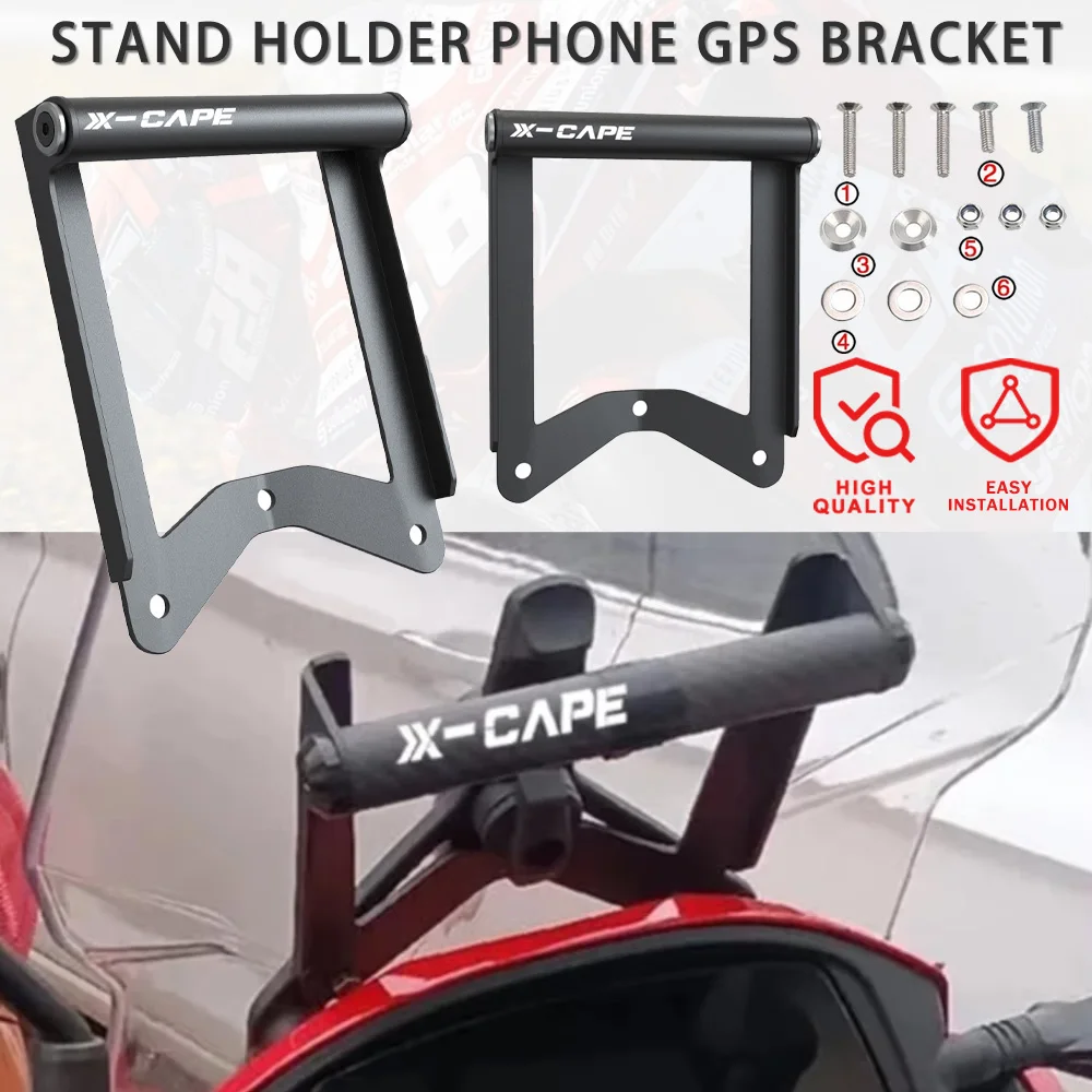 

X-cape650 Motorcycle Mobile Phone Navigation GPS Mount Plate Bracket For Moto Morini X-cape 650 xcape 650 2022-2023 2024