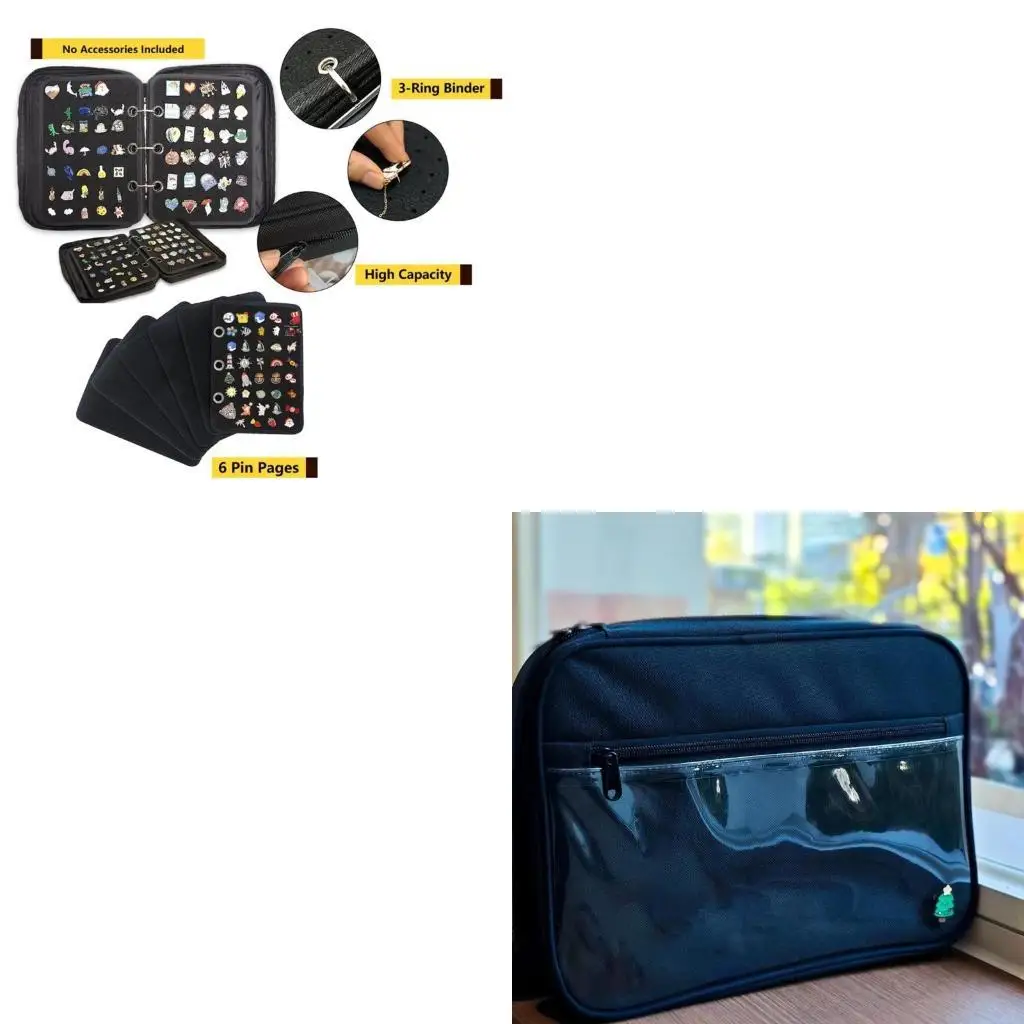 

Professional Pins Collector's 6 Pages Ample Space Saving for Assortment