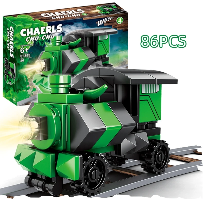 New ChooChoo Charles Horrors Game Building Blocks Demonic Spider Train Animal Monster Figures Bricks MOC Toys For Children Gifts