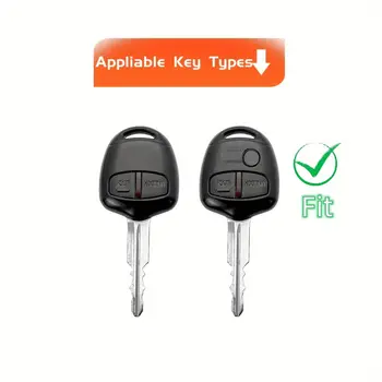 適用於三菱 Evolution Lancer EX Grandis Outlander Triton Pajero ASX 的鑰匙圈保護套 - 耐用保護鑰匙殼 10 最佳銷售 三菱鑰匙圈套 - №8