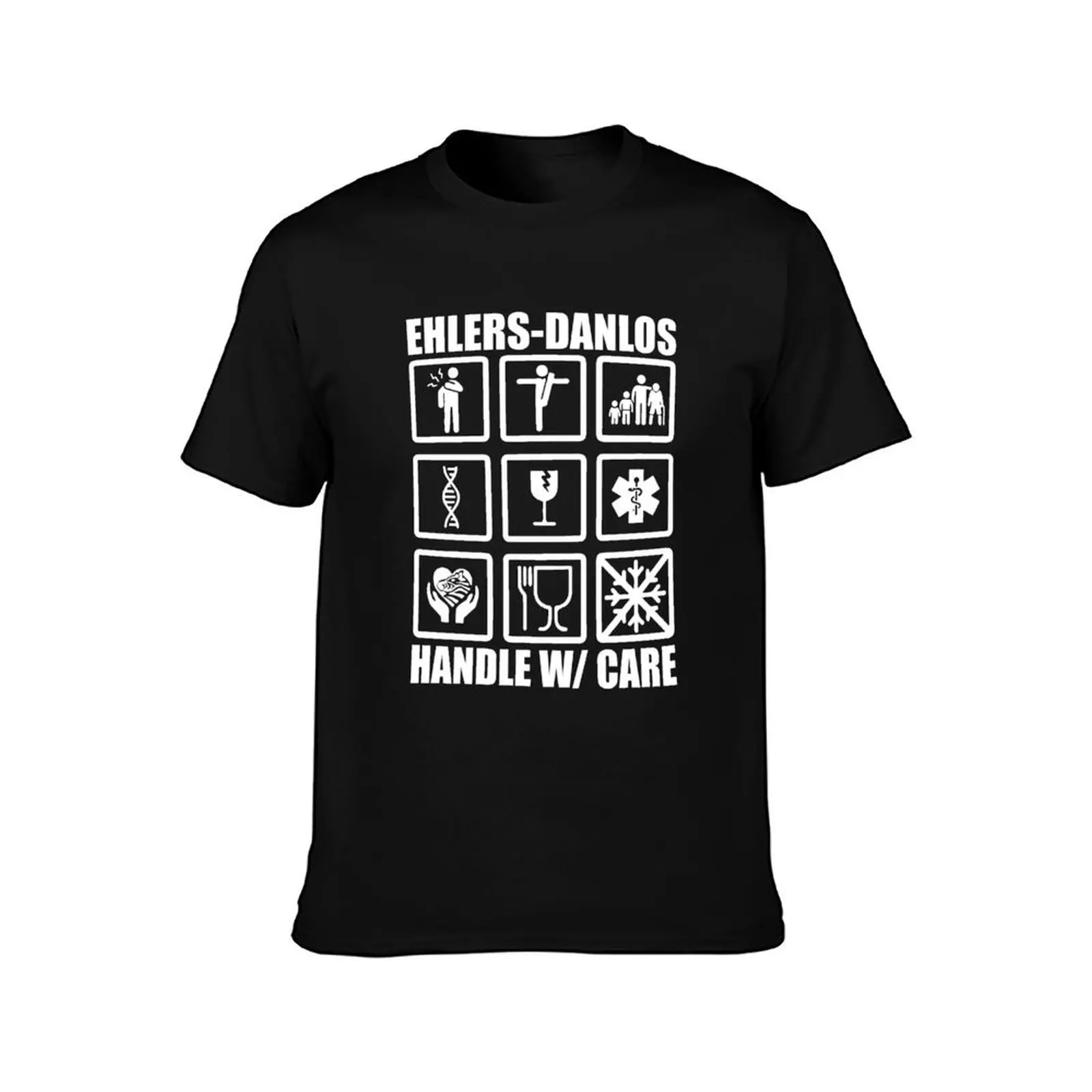 Ehlers Danlos Syndrome Awareness Zebra T-Shirt Summer Holiday Casual Tee