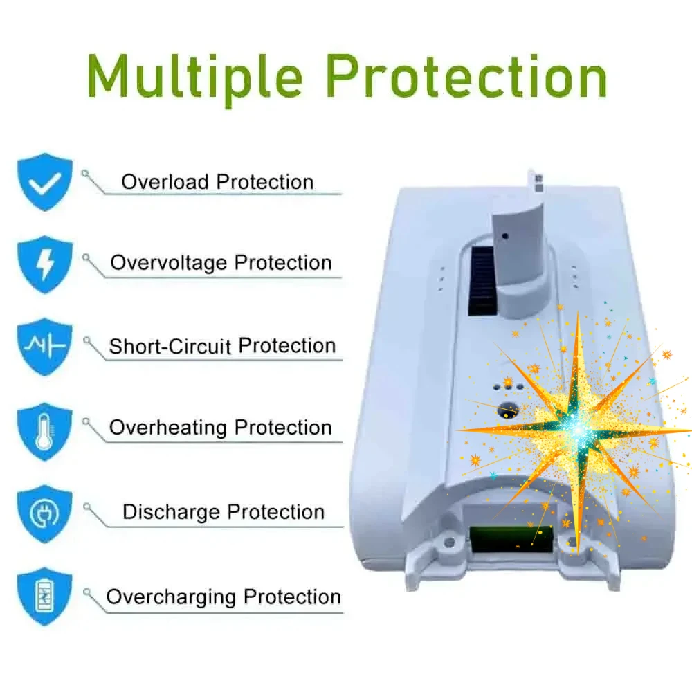 

Handheld Cordless Vacuum Cleaner Parts Replacement Battery For Xiaomi Dreame V8 V9 V10 Lithium Battery V9P XR VVN3 VVN4