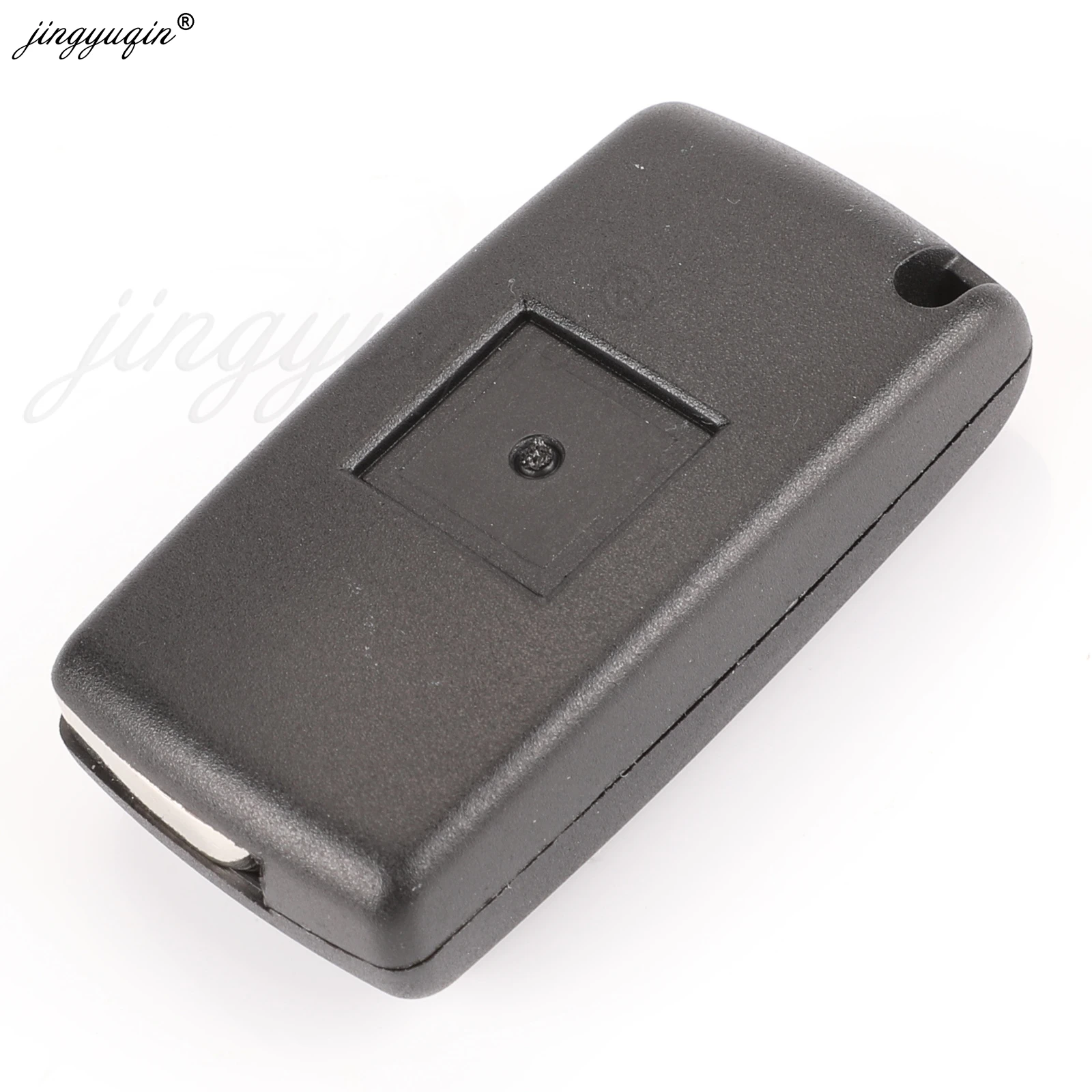 jingyuqin Car Key Fob Shell 2/3/4 Przyciski Dla Fiat Scudo Ulysse Lancia Phedra HU83 Fit / VA2 Blade Ce0523 Ce0536 Wymień Keys Case