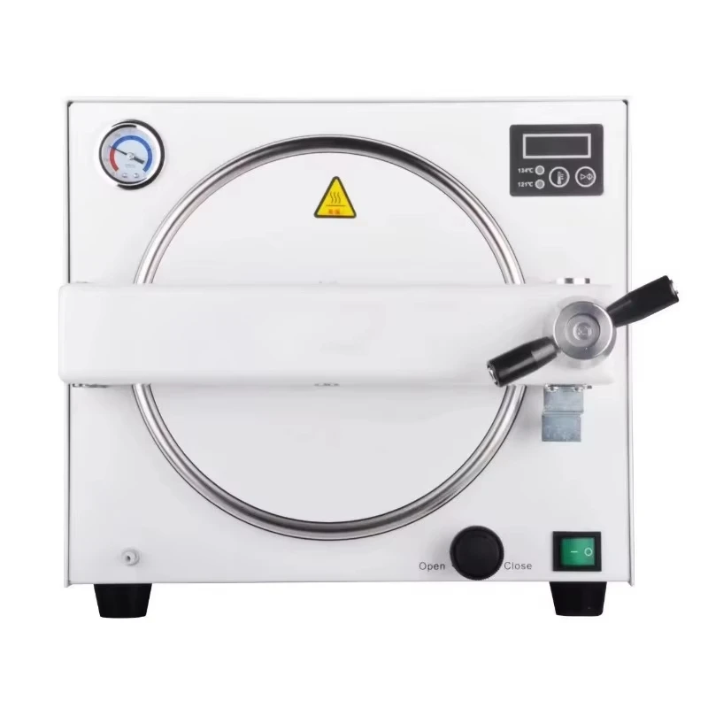 18L Dental Steam Autoclave Sterilizer Commercial Electric Stainless Steel 1 YEAR 12 Months Warranty English Interface