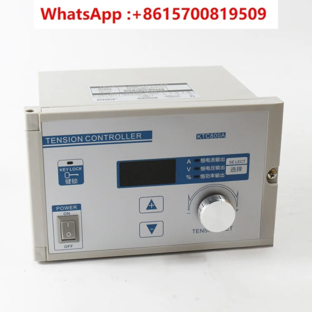 

Manual Digital Tension Controller KTC800A Magnetic Powder Brake Clutch 4A Tension Controller KTC002