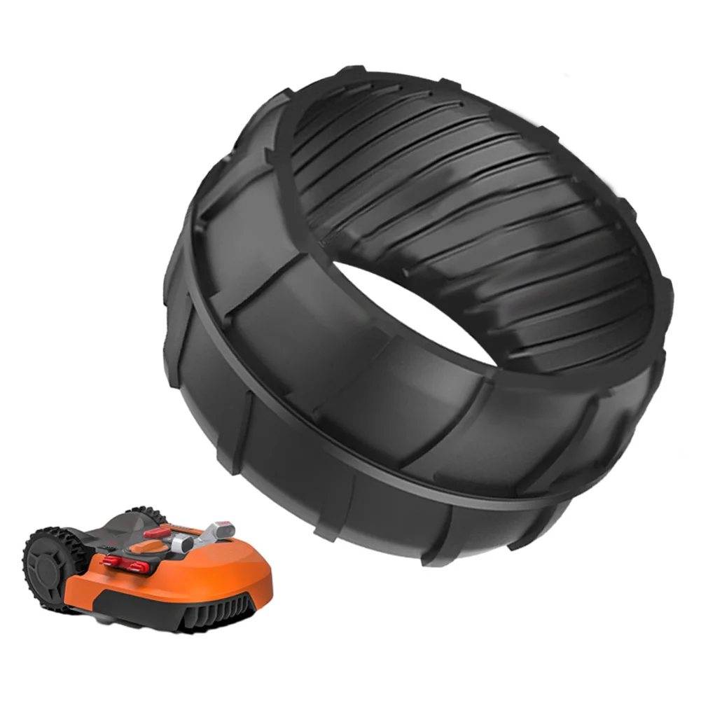 1 Stück Radschutz XL für Worx Vorderrad-Profilabdeckung für M500 M700 S300 M1000 Roboter-Rasenmäher