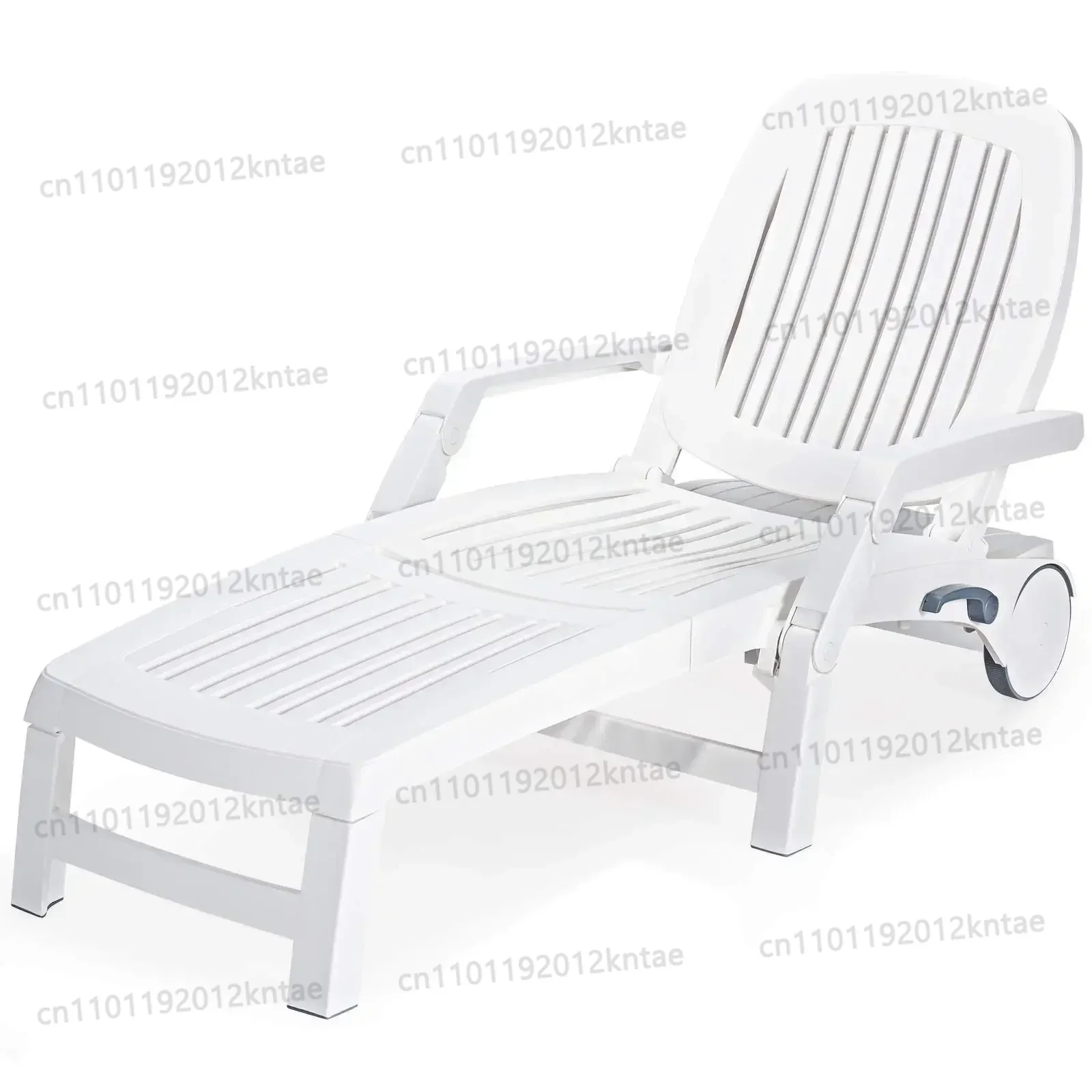 Outdoor Sun Lounger Swimming Pool plastic beach chair