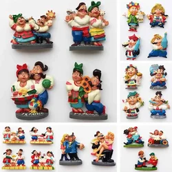 Magneti per frigorifero Ucraina Russia souvenir turistico Ucraino Russo 3d adesivi per frigorifero per la vita familiare collezione folk personalizzata