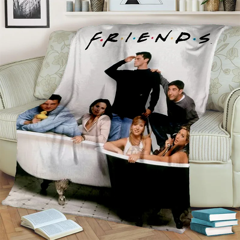 HD Classics TV Friends 3D Impressão Cobertor, Macio Cobertor para Casa, Quarto, Cama, Sofá, Piquenique, Viagem, Escritório, Capa Kids