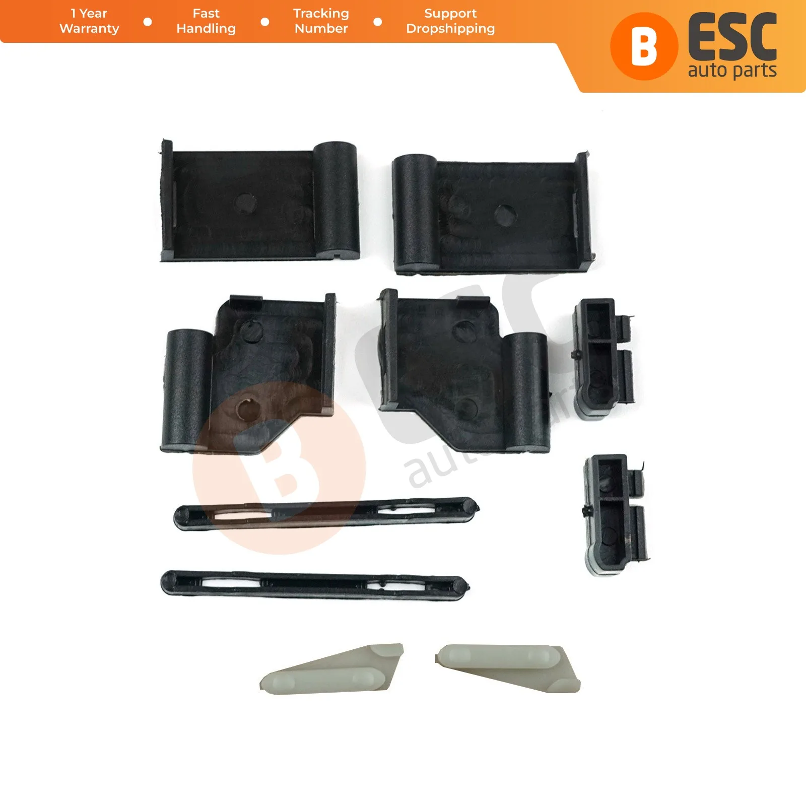 

ESC Auto Parts ESR530 10 Pieces Sunroof Repair Kit for BMW X5 E53 and X3 E83 2000-2006 Fast Shipment Ship From Turkey