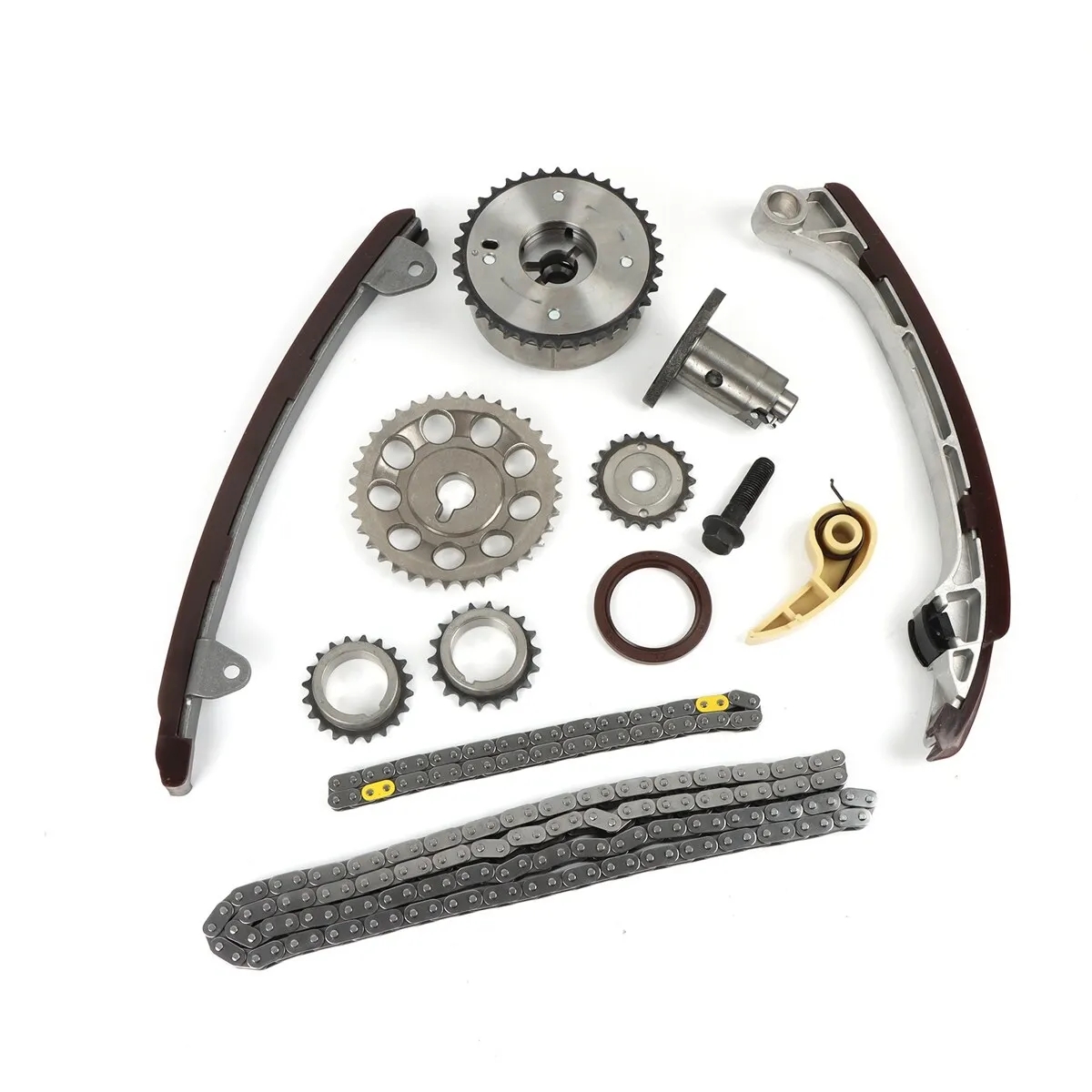 Timing Chain Kit For Lexus HS250h , Pontiac VIBE 2.0L 2.4L , Scion tC xB , Toyota Camry Matrix RAV4 DOHC 16V CTKTO44 TS21002