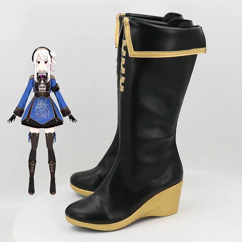 أحذية RealCos Vtuber Mia Runis التأثيرية أحذية أزياء الهالوين التأثيرية #4