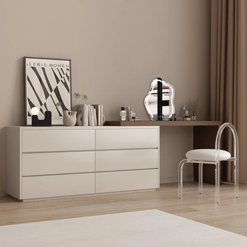 

dressing table, storage cabinet, integrated bedroom, makeup table solid wood
