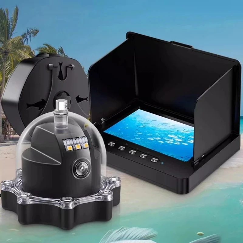 

360-Degree panoramic rotating fish finder new visual high definition fishing ultra-clear camera