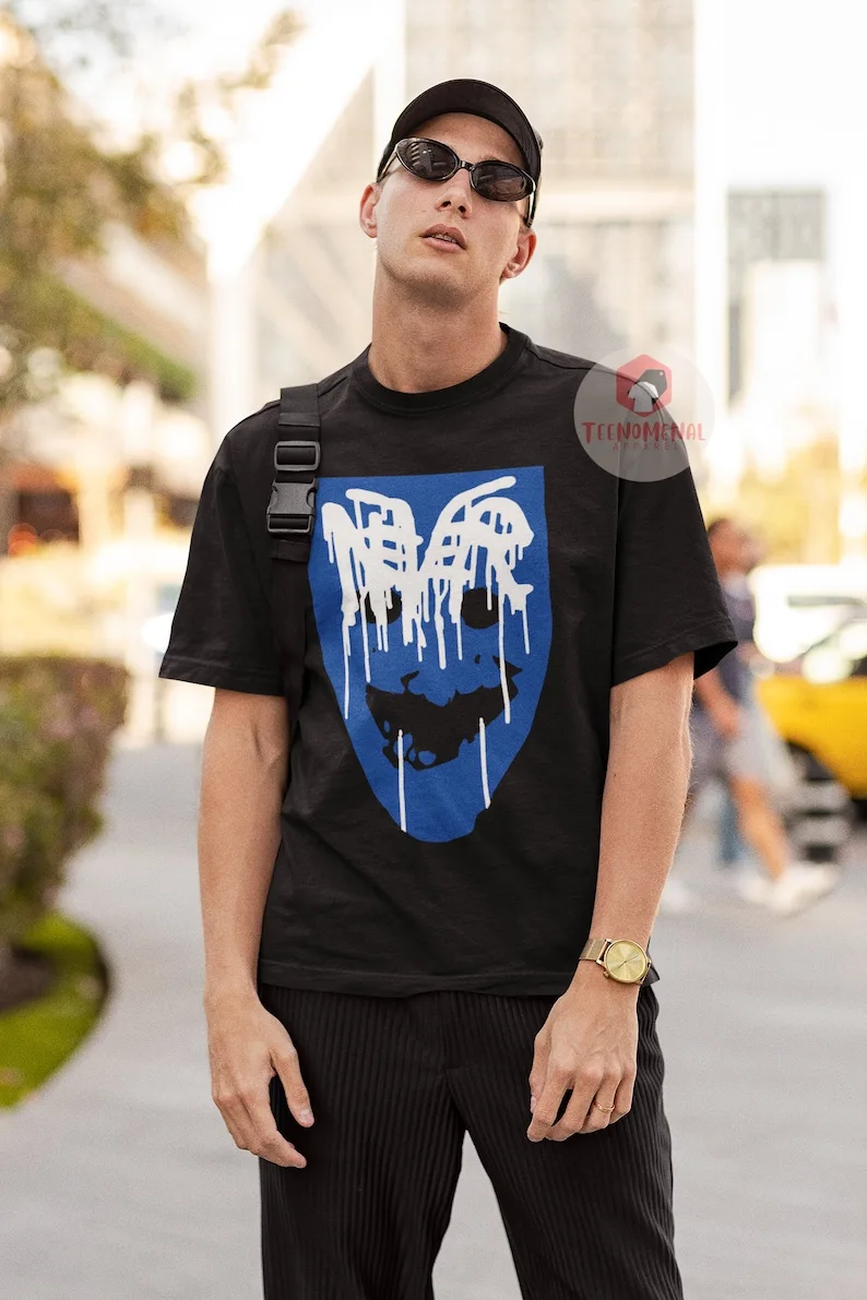 Bladee Drain Gang Unisex TShirt Ecco2k Tee Thaiboy Digital Shirt Whitearmor Printed Music Merch For Gift