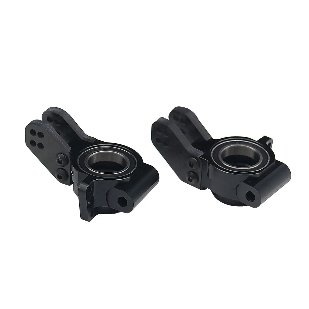 6061 Aluminum Front Steering Knuckles Oversized Bearings Kit for Arrma 1/7 Felony Infraction Mojave Limitless 1/8 Typhon 6S