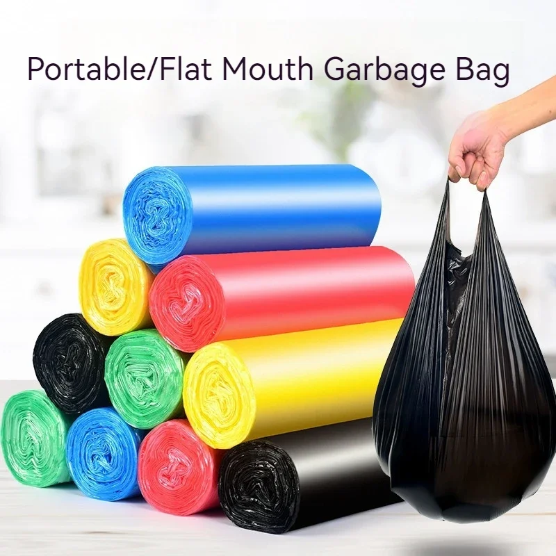 

Disposable Garbage Bags Kitchen Storage Garbage Bags 5 Rolls 1 Pack 100 Garbage Bag Dispenser Office Dormitory Cleaning Bag Ing