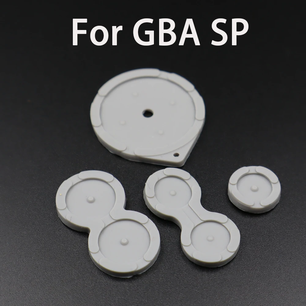 1SET Per Bottoni Conduttivi In Gomma Per Game Boy Classic GB GBA GBC GBP GBA SP Pad In Silicone Tastiera AB D-pad pulsante