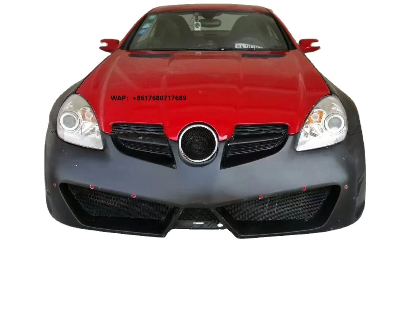 Car Wide Body Kit for SLK R171 Front Rear Bumper Fenders Side Skirt Wheel Eyebrow