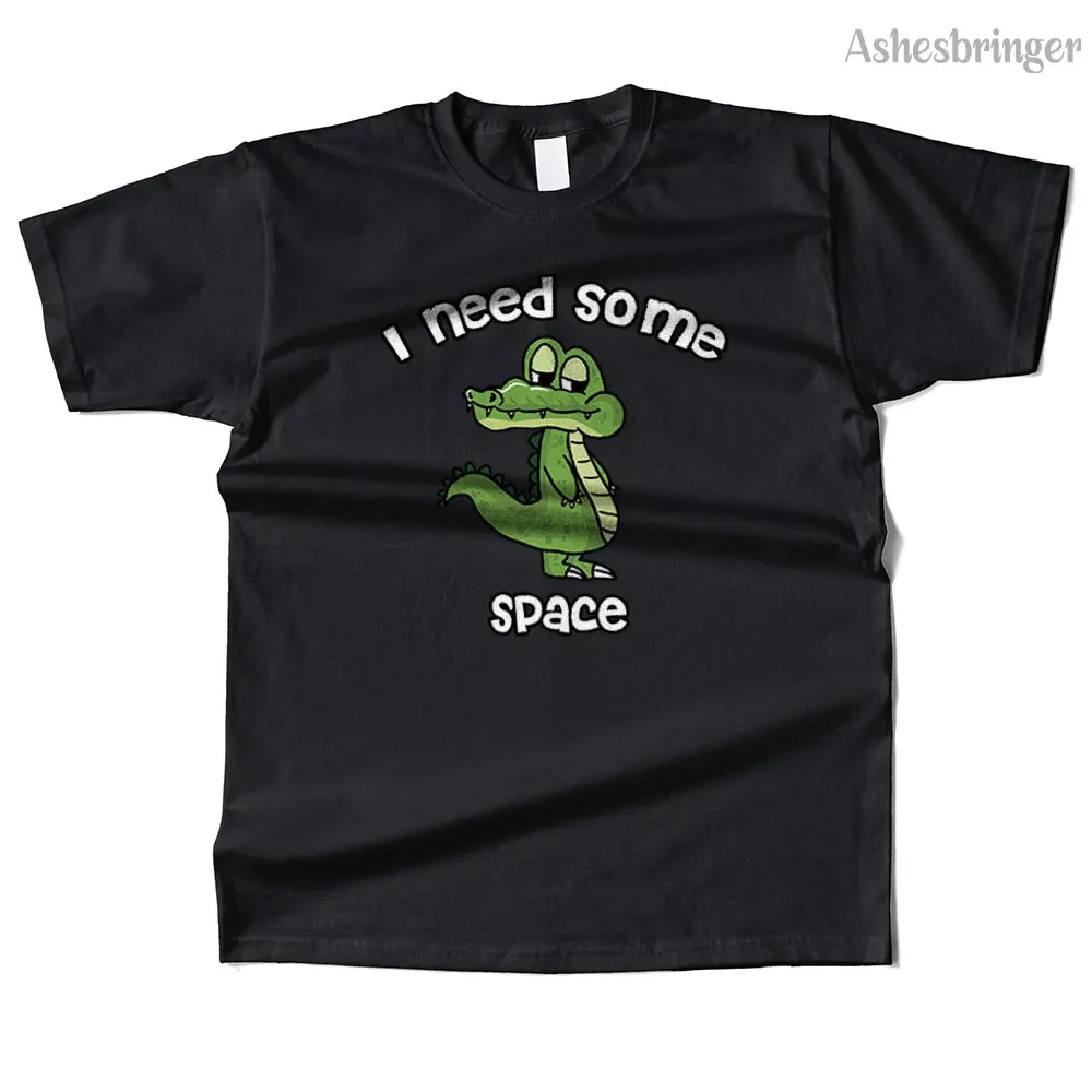 Mens Cotton I'm Gonna Need Some Space Graphic High Quality T Shirt Street Casual Style Tee for Men and Women