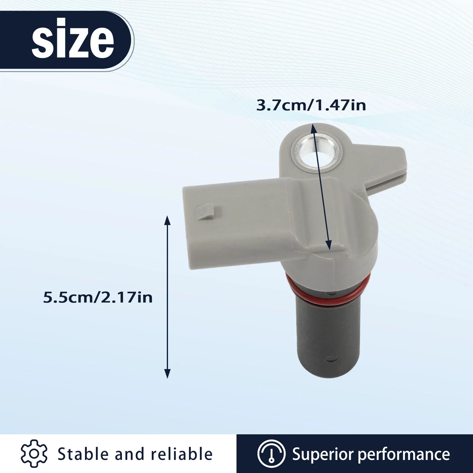 2 PCS 5S13214 เซ็นเซอร์ตำแหน่งเพลาลูกเบี้ยวสำหรับ F-150 ทอรัส เอ็กซ์พลอเรอร์ ทรานสิท-150 250 350 เอ็กซ์เพดิชั่น เอดจ์ BL3Z6B288C