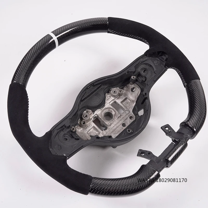 

Suitable for - Series Sporty Carbon Fiber Steering Wheel for A45/CLA45/GLA45, Track-ready Upgrade.