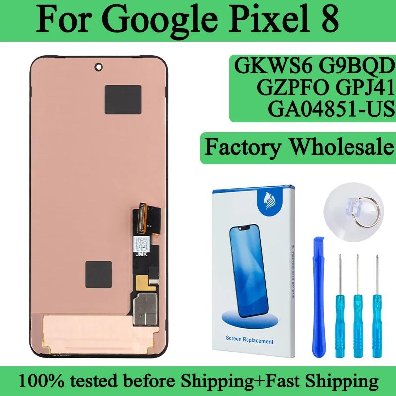 Évaluation détaillée du panneau d'affichage tactile LCD pour Google Pixel 8 – Référence GPJ41