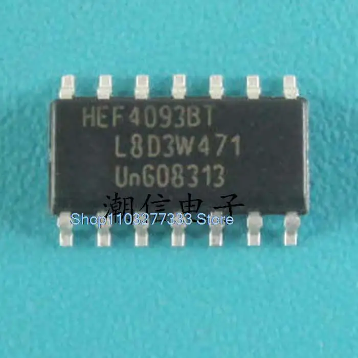 

10PCS/LOT HEF4093BT :3.9MM