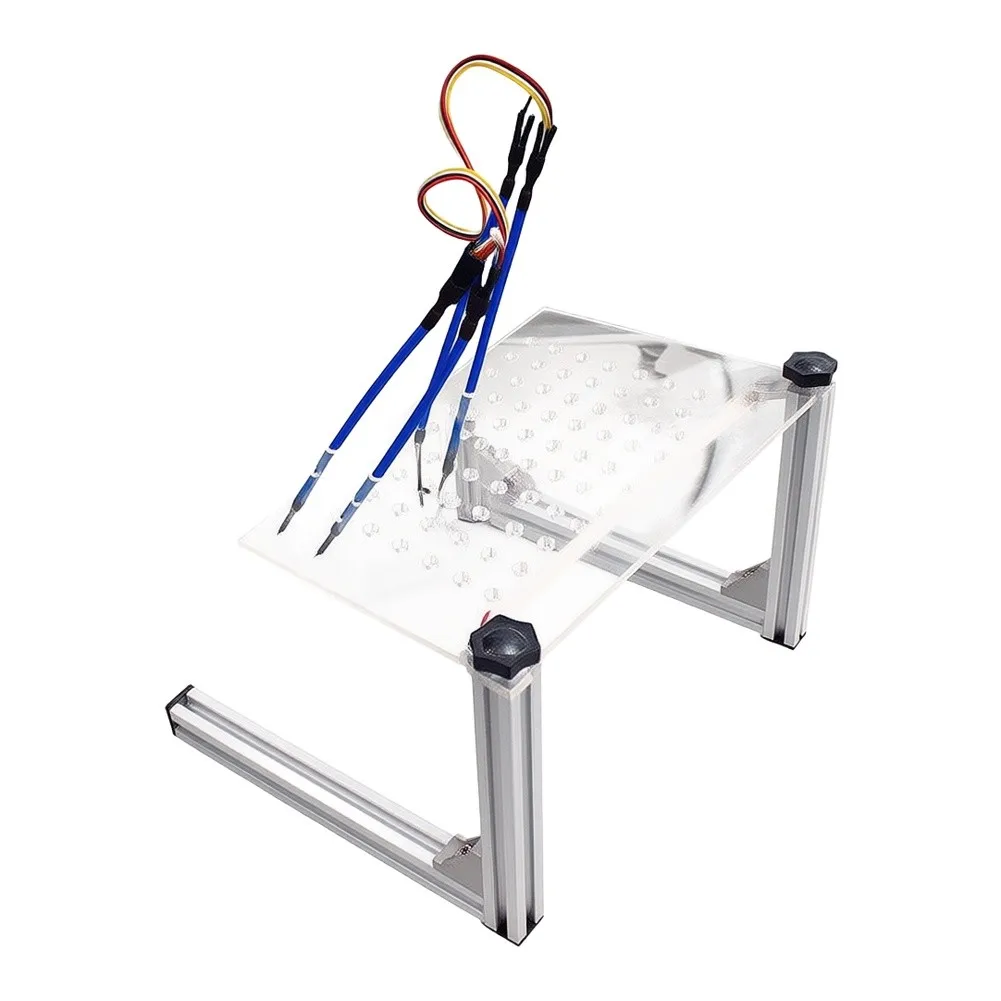 Silver Black Aluminum LED For Bdm Frame Set For ECU Tuning Programmer For Ktag For Kess KTM100 For Fgtech For Cmd For Dimsport